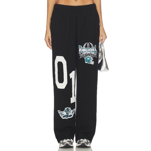 Boys Lie 美式 冬季 休闲风REVOLVE小众 黑色 新品 运动长裤 ALEX