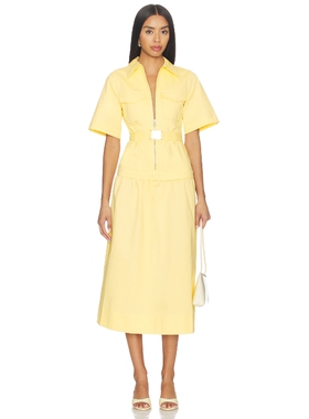 ALIGNE PEARL 中长款连衣裙 26春夏新品 revolve小众新款
