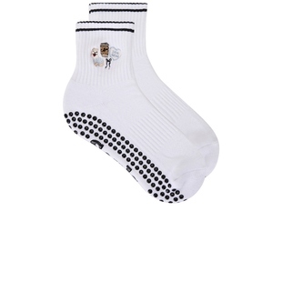 Souls. Dog Mom Grip Socks 白色REVOLVE小众新款