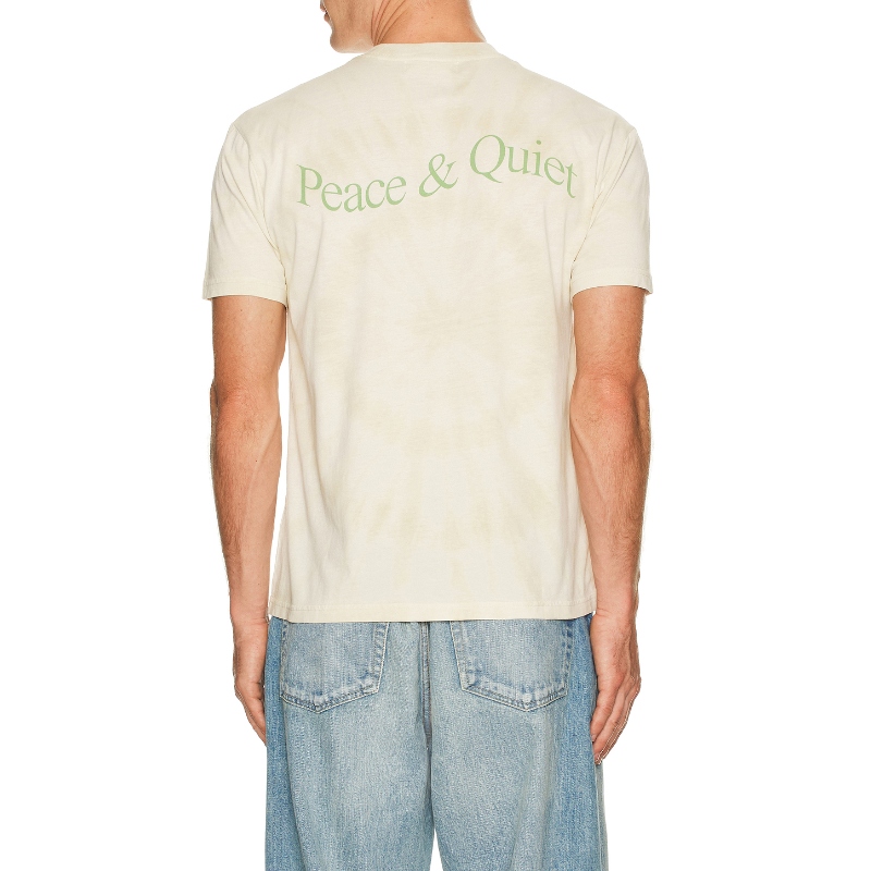 [冬季新品]Museum of Peace and Quiet米白T恤复古风短袖REVOLVE