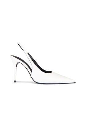 Tony Bianco IVY SLINGBACK 浅口高跟鞋 白色REVOLVE新款女鞋