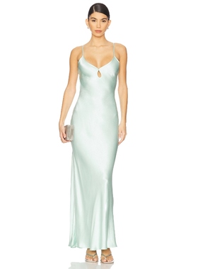 Bec + Bridge CEDAR CITY 长裙 薄荷色REVOLVE小众新款