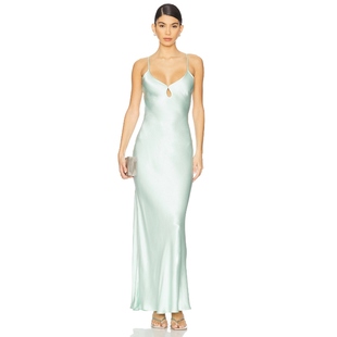 Bridge 薄荷色REVOLVE小众新款 CEDAR 长裙 CITY Bec