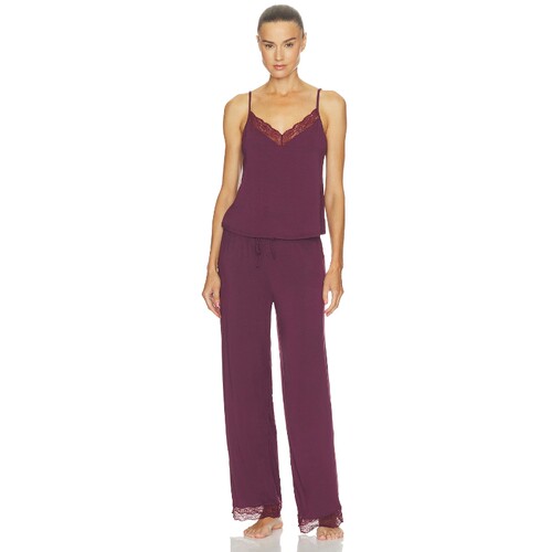 eberjey Kari Cami & Pant Pajama Set  淡紫色 秋冬新品REVOLVE