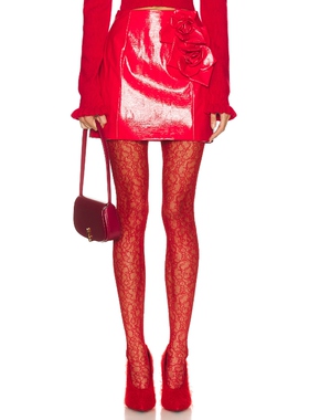 AKNVAS LIVA 半身裙 红色REVOLVE小众新款