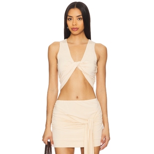 Aniye 内搭 DEMI 米色辣妹风REVOLVE小众新款 上装 冬季