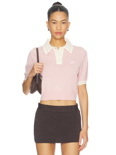 Malbon Golf MIKAYLA 针织马球衫 revolve小众新款