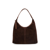 Reasons Other 手提包棕色麂皮复古大容量通勤包慵懒风REVOLVE