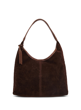 8 Other Reasons 手提包棕色麂皮复古大容量通勤包慵懒风REVOLVE