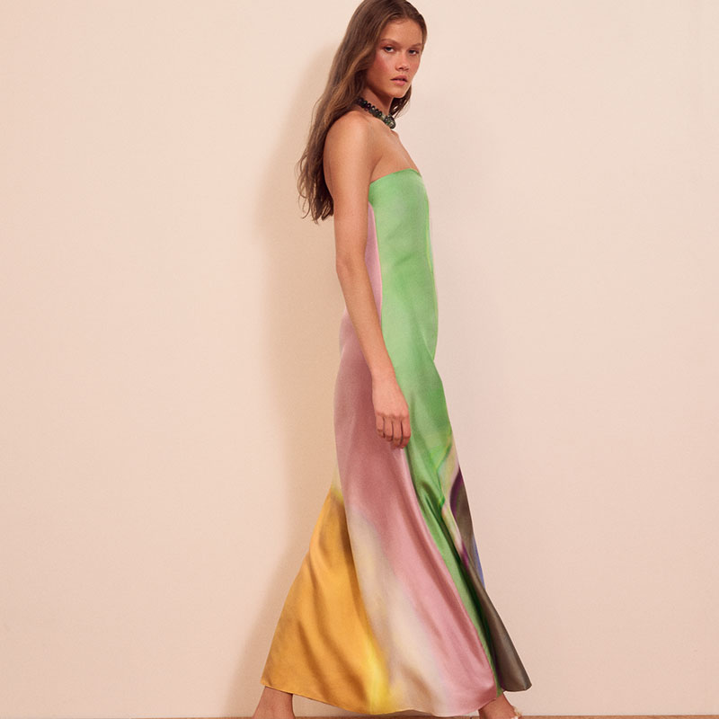 Christopher Esber 裙子 Green,YellowREVOLVE小众新款