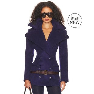 腻腻同款Helsa翻领风衣外套双排扣收腰设计boxyfit REVOLVE冬季新