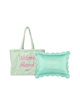 slip TRAVEL PILLOW ＆ BEACH BAG 旅行枕 ＆ 沙滩包 RE