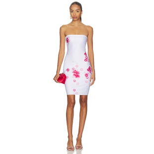 Di Petsa TRACE OF A KISS 裙子 白色REVOLVE小众新款