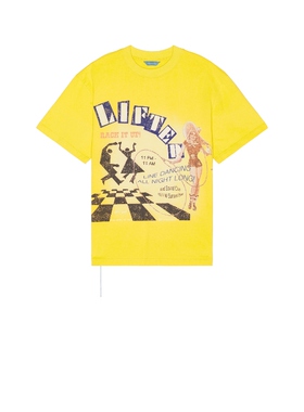 Lifted Anchors LINES 夏季T恤 深黄色REVOLVE小众新款