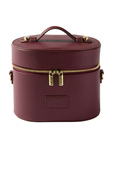 COLLECTIVE Oval Toiletry ETOILE Case 葡萄酒色