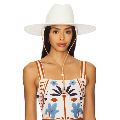 Brixton Marina Panama Lifeguard Hat 白色REVOLVE小众新款