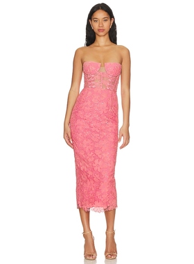 SAU LEE RENEE 蕾丝裙子revolve时尚小众新品