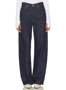 [冬季新品]Citizens of Humanity 牛仔长裤蓝色复古丹宁REVOLVE