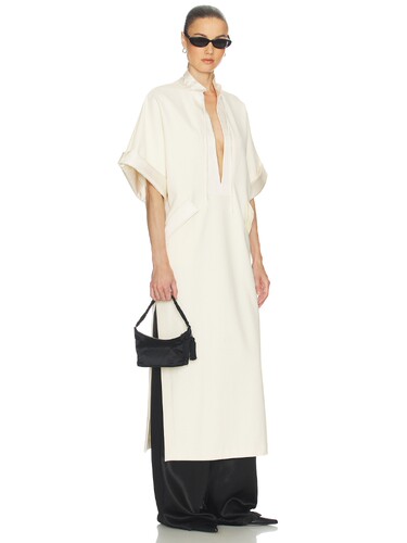Helsa 深V领短袖衬衫白色26SS春夏新品 REVOLVE