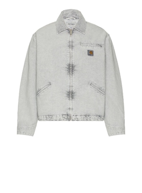 [冬季新品]Carhartt WIP 卡哈特 DETROIT 夹克 黑色REVOLVE新款