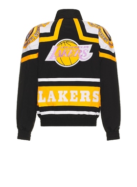 Mitchell & Ness NBA 夹克 黑色REVOLVE小众新款