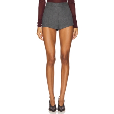 Gestuz PAULA MELANGE HIGH WAISTED 性感短裤 美式休闲风RE