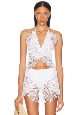 Eliou DANNI 上装 白色REVOLVE小众新款