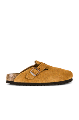 BIRKENSTOCK BOSTON 木底鞋 休闲时尚潮流REVOLVE  棕黄色