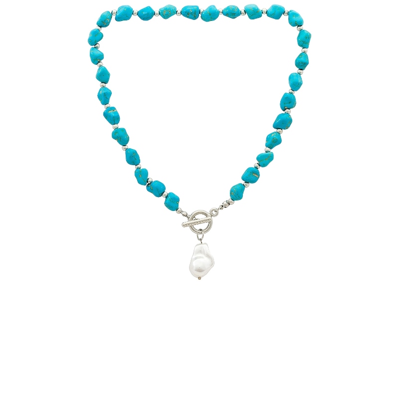 petit moments BLAZE 彩色异形珠串项链revolve时尚小众新款