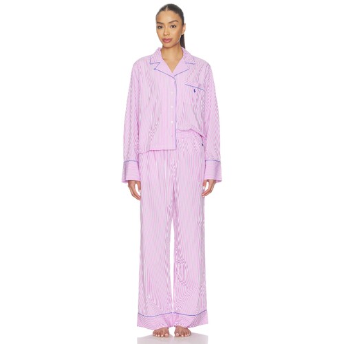 Polo Ralph Lauren Intimates Core 23 Pajama Set With Piping 2