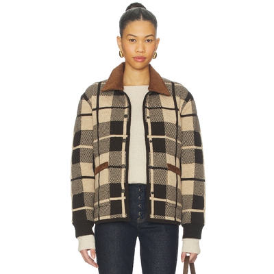 Guest In Residence 夹克 棕色 美式休闲风REVOLVE小众新款