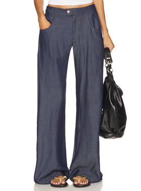 EB Denim EDDIE 丹宁牛仔裤 蓝色REVOLVE小众新款