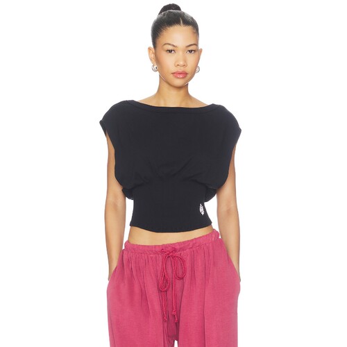 Free People x FP Movement Light Of Day Banded Tee  revolve小