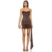 KNWLS 棕色REVOLVE小众新款 BEAU 裙子