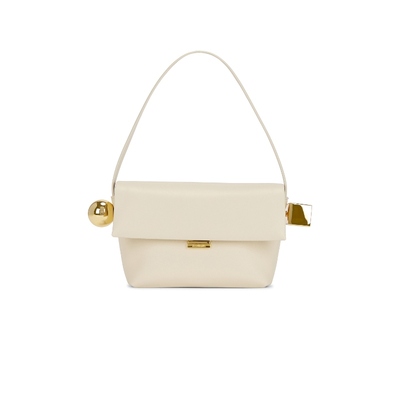 JACQUEMUS Le Rond Carre Bag IvoryREVOLVE小众新款
