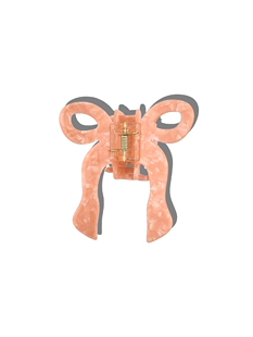 Solar Eclipse Hand-Painted Coquette Bow Claw Clip revolve小