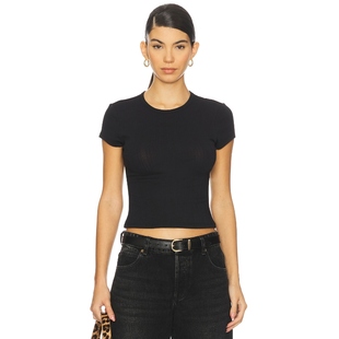 People WAIT 黑色 海外直邮 基础易搭内R 上装 Free MINUTE