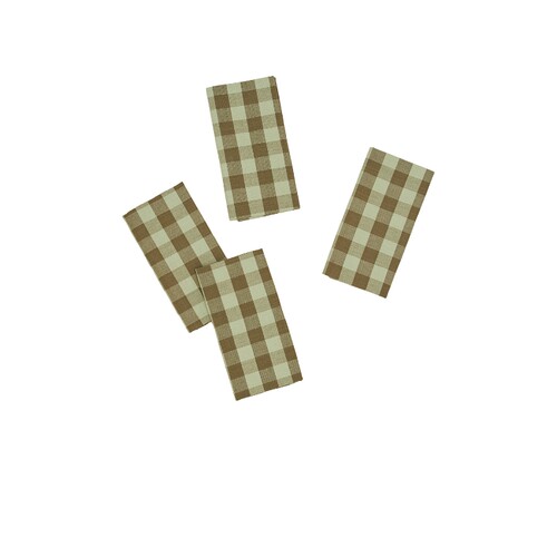 HAWKINS NEW YORK Essential Gingham Dinner Napkins Set Of 4
