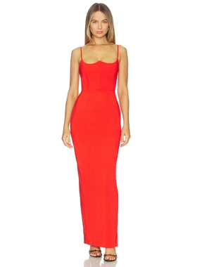 Nookie AALIYAH 裙子 revolve小众新款 橙色