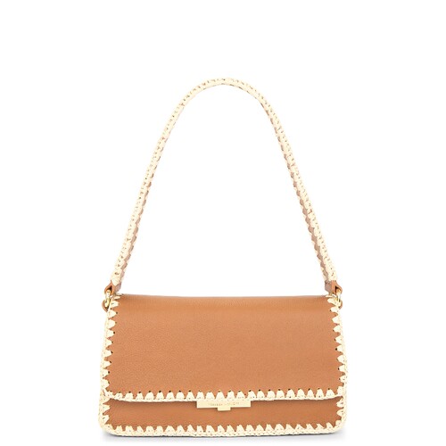 Rebecca Minkoff Berkley Flap Shoulder W/ Raffia 26春夏新品 r