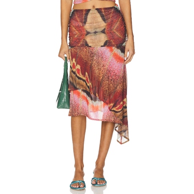 Feners Festa Skirt Day 棕色REVOLVE小众新款