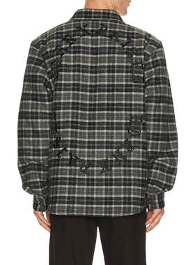 Born x Raised EMBR. 衬衫式夹克 黑色REVOLVE小众新款