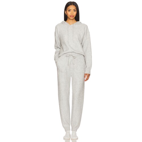 [冬季新品]525 Dahlia Hoodie Set 淡灰色REVOLVE小众