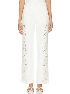 revolve小众新款 直筒长裤 SAWYER PAIGE