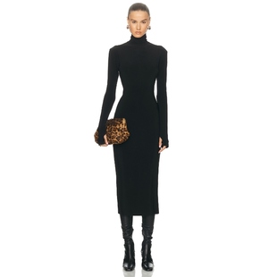 Kamali 黑色REVOLVE小众新款 诺玛 圆翻领 卡玛丽 Norma