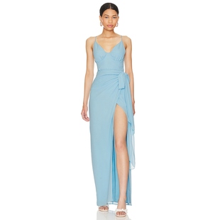 BEAU Friends 长款 开叉吊带连衣裙revolve时尚 Lovers 新款 and