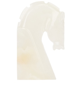 Loren Stewart Horse Bookend 奶油色REVOLVE小众新款