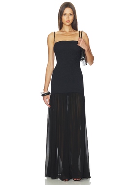 Hunza G HYBRID 裙子 黑色REVOLVE小众新款