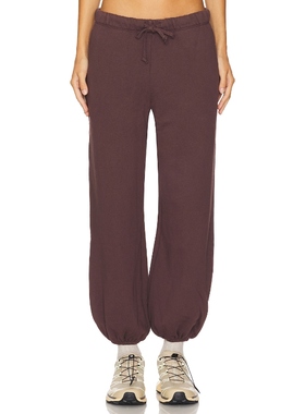 NSF 慢跑运动长裤 淡紫色 美式休闲风 REVOLVE小众新款