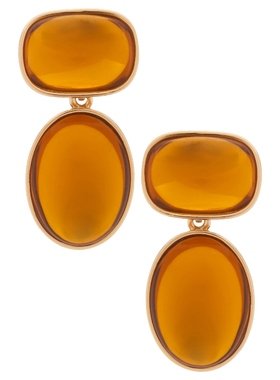8 Other Reasons SIA 水滴状耳饰 橙色REVOLVE小众新款